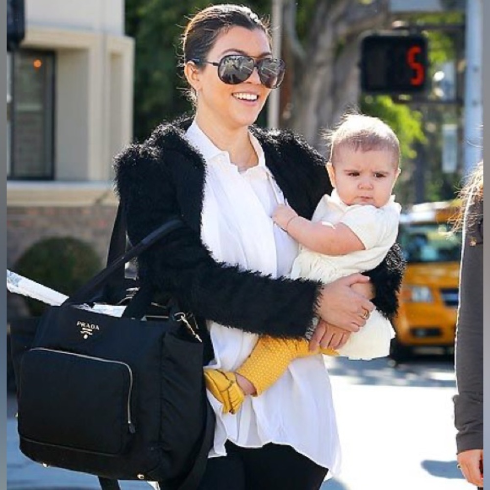 Prada diaper Baby bag